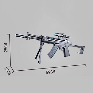 تفنگ اسباب بازی الکتریکی با گلوله های نرم و مادون قرمز ELECTRIC SUBMACHINE GUN_اسباب بازی